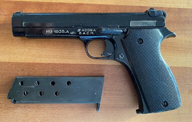 Meine französische 1935 A 7,65 mm Long mit Stempelung WaA 251